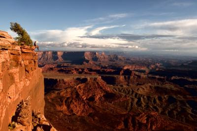 Grand Canyon view at Dead Horse Point, Utah