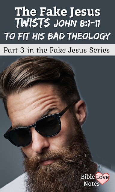 Part 3 of the "Fake Jesus Series" discusses how the fake Jesus creates a "no fault" religion based on the story of the woman caught in adultery.