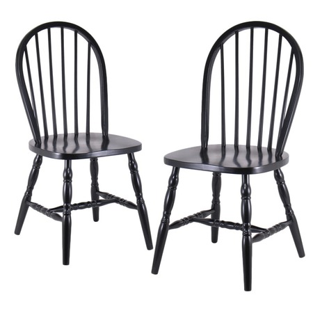 Black Windsor Dining Chairs