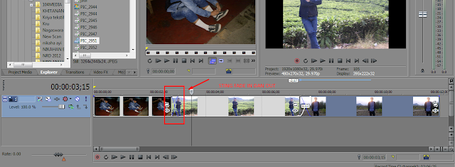 Cara membuat video dari foto di Sony Vegas pro