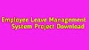 Employee Leave Management System Project Download