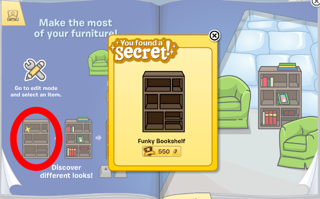 Club Penguin Furniture & Igloo Catalog Cheats