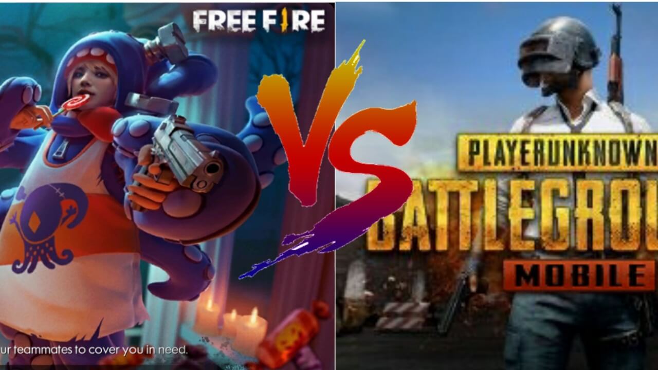 Pubg Vs Free Fire Game | Pubg Earn Bp Fast - 