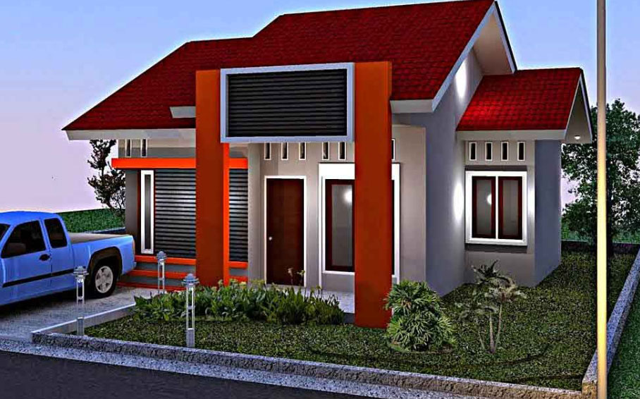 10 Inspirasi Desain Rumah  Minimalis  Biaya  50  Jutaan 