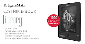 Czytnik e-booków Library z 12 przyciskami