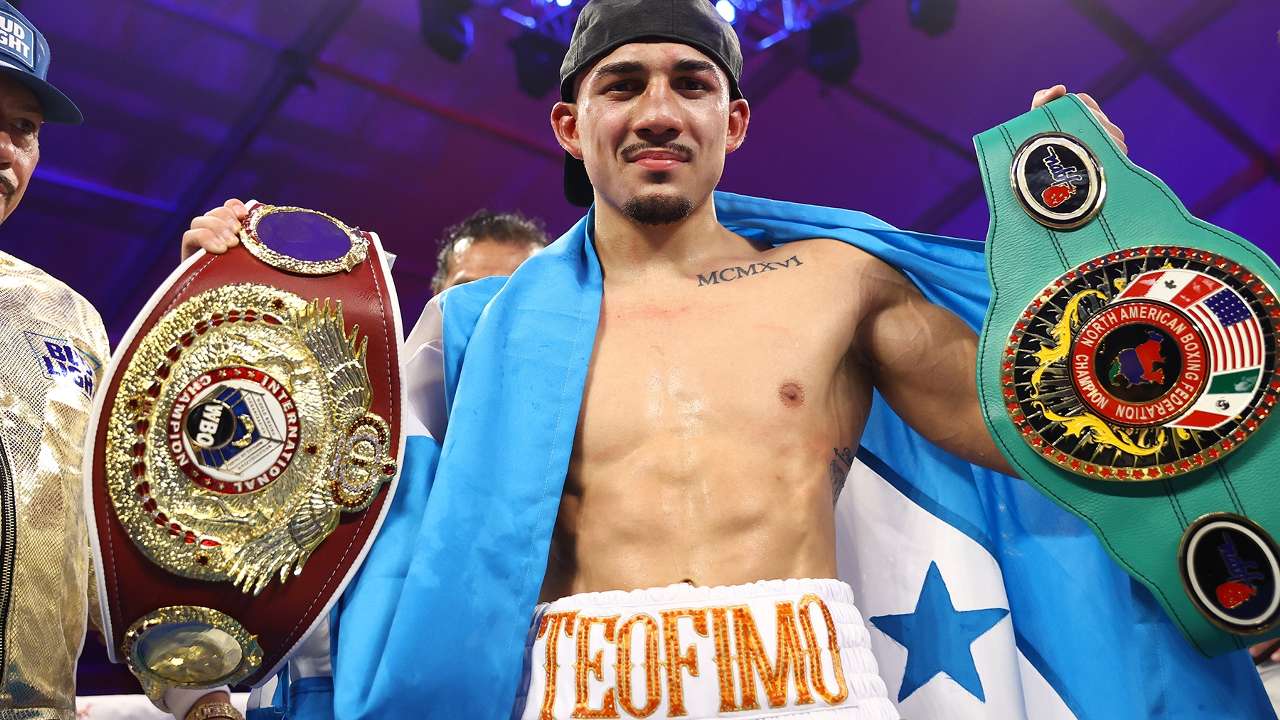 Teofimo López is a professional boxer from the United States.