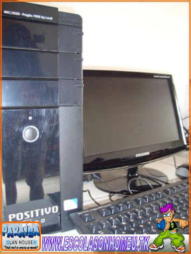 Escola Sonho Meu - Instalação Laboratório de Informática