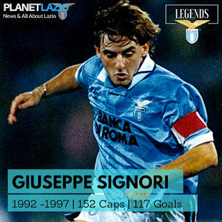 Giuseppe Signori Lazio Legends