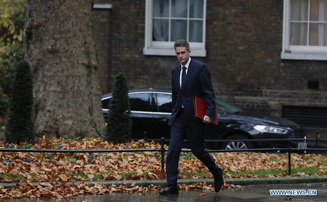 UK Defense Secretary Fired over "Unauthorized Disclosure of Information"