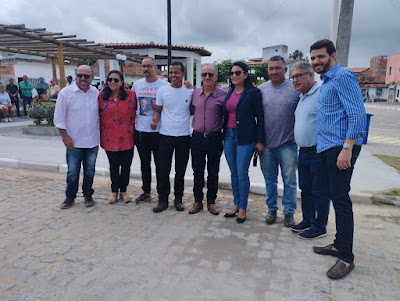 RIO DO MEIO: PREFEITO PAULO RIOS (PP) INAUGUROU A PRAÇA ALCINO FRANCISCO DOS SANTOS