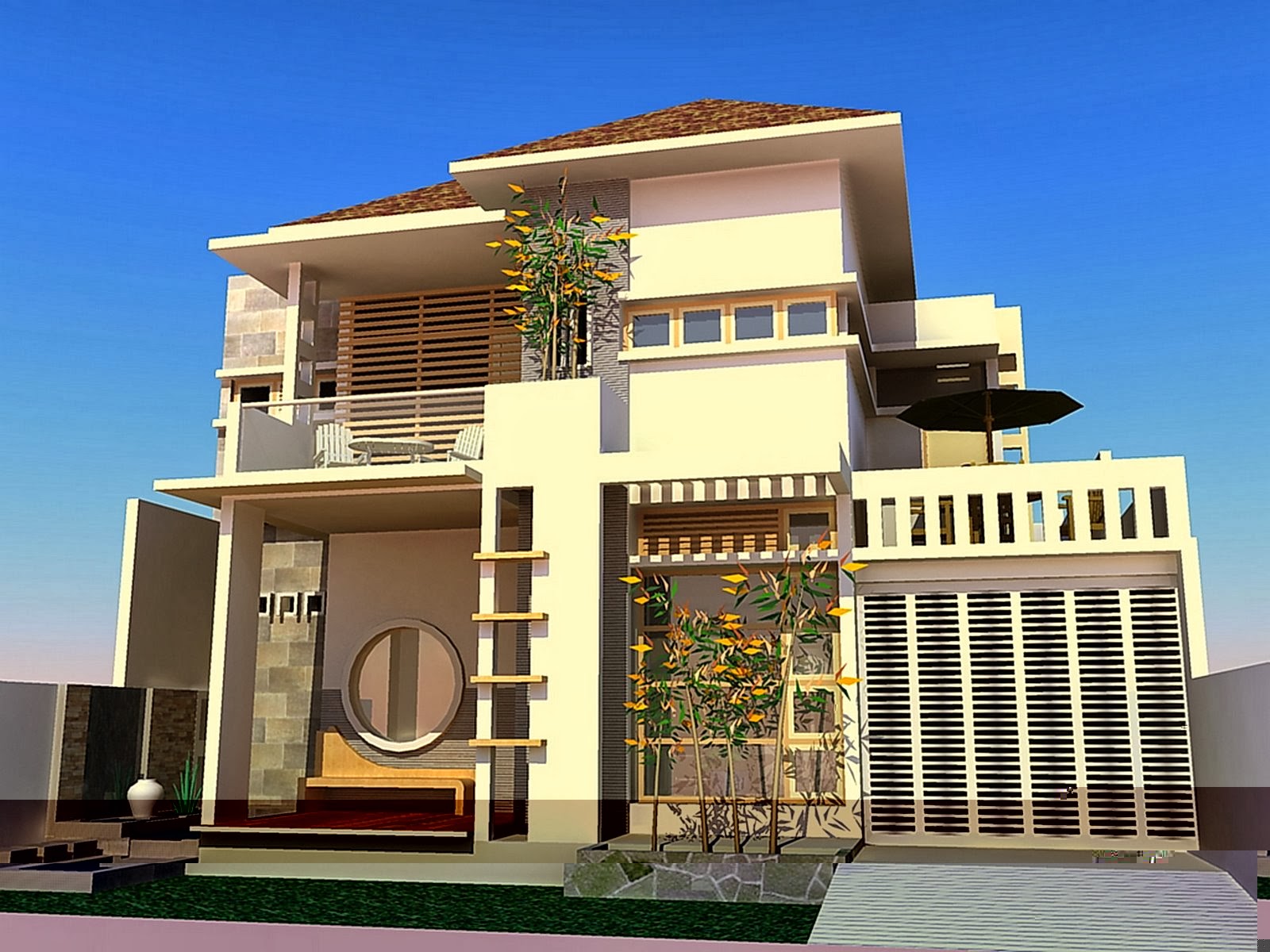 Inspirasi Desain  Rumah  Anda Desain  Rumah  Minimalis Dua  Lantai 