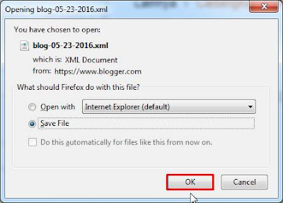 Cara Backup Semua Data Postingan Artikel Blog Terbaru