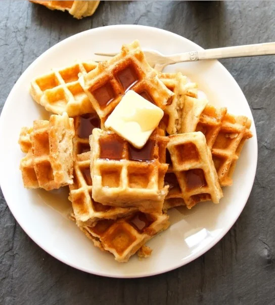 HOMEMADE WAFFLES