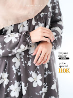 Koleksi Terbaru Tatjana Daster by Nayma Hijab | Daster Homewear Motif Bunga Cantik Elegant | Daster Rayon