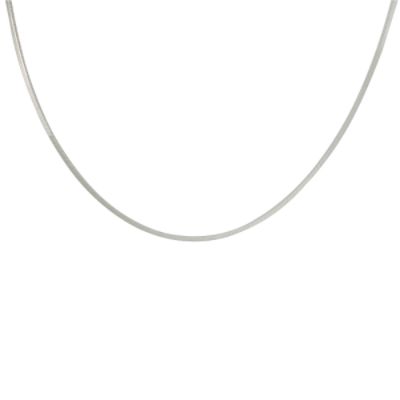 white gold necklace chain