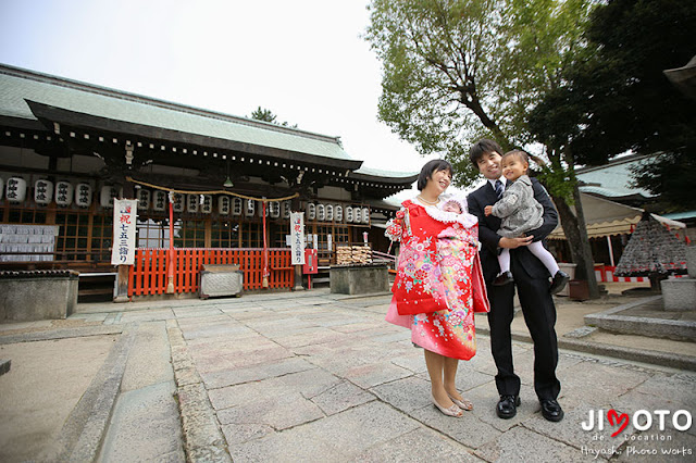 高濱神社でのお宮参り出張撮影