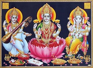 Lakshmi Ganesha Saraswati Wallpapers