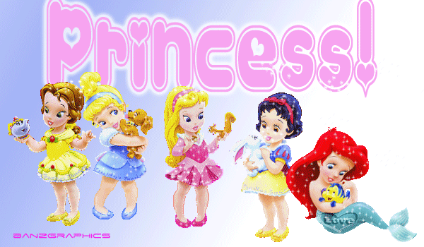 Baby Princess Disney Glitter