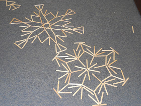 Snowflake angles at Family STEAM Night