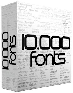 Font Collection (11.000++ Font) Terbaru 2015