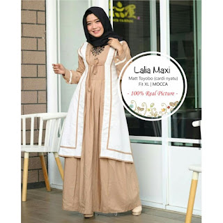 SB Lalia Maxi Jual Baju Busana Muslim Dress Lalia Maxi
