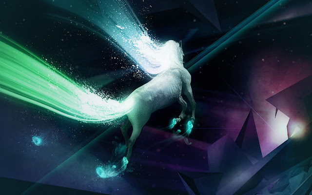 New horse In Air Wallpaper