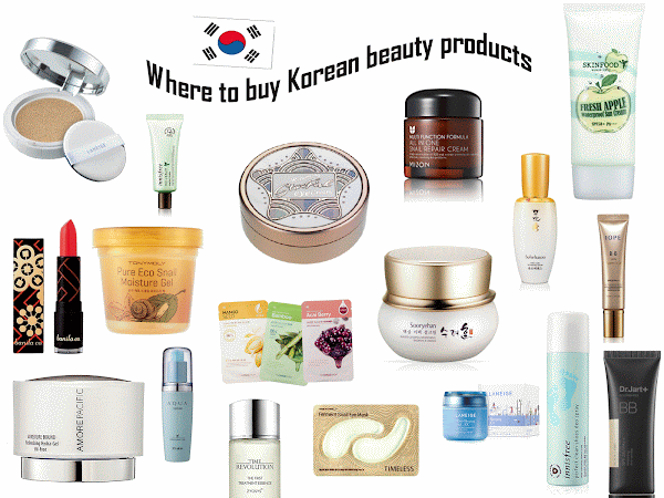 Where to buy Korean beauty products