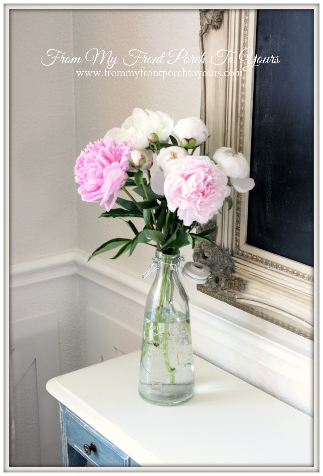 From My Front Porch To Yours- Peonies