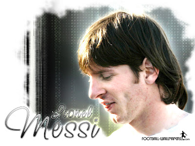 messi and ronaldo shaking hands. messi wallpaper barcelona 2009