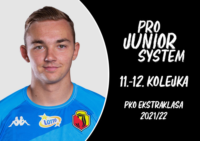 Xavier Dziekoński<br><br>fot. Jagiellonia Białystok / jagiellonia.pl<br><br>graf. Bartosz Urban