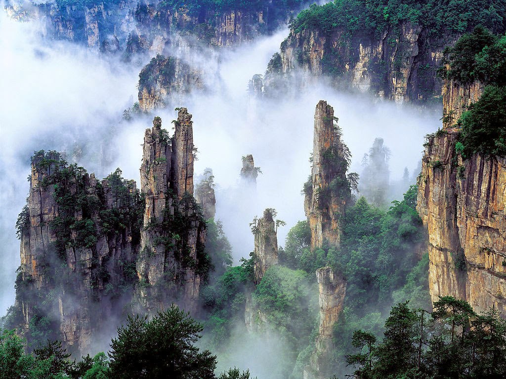 Image result for zhangjiajie national forest park china