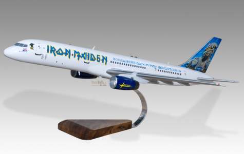 Iron Maiden: empresa cria réplica do Boeing 757 da banda