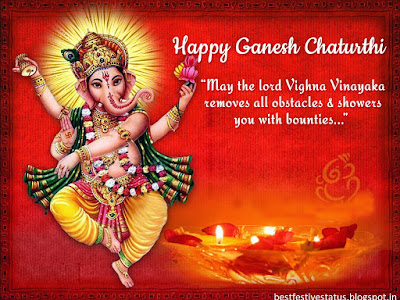 happy ganesh chaturthi status