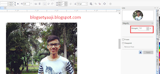 Cara Mudah Memotong Gambar atau Foto Menjadi Bentuk Lingkaran dengan CorelDraw