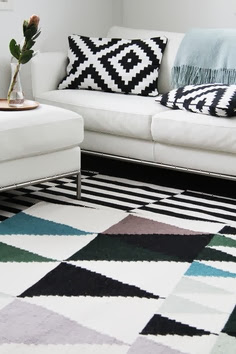 Bold geometric patterns in Scandinavian design geometric textile patterns Scandinavian design