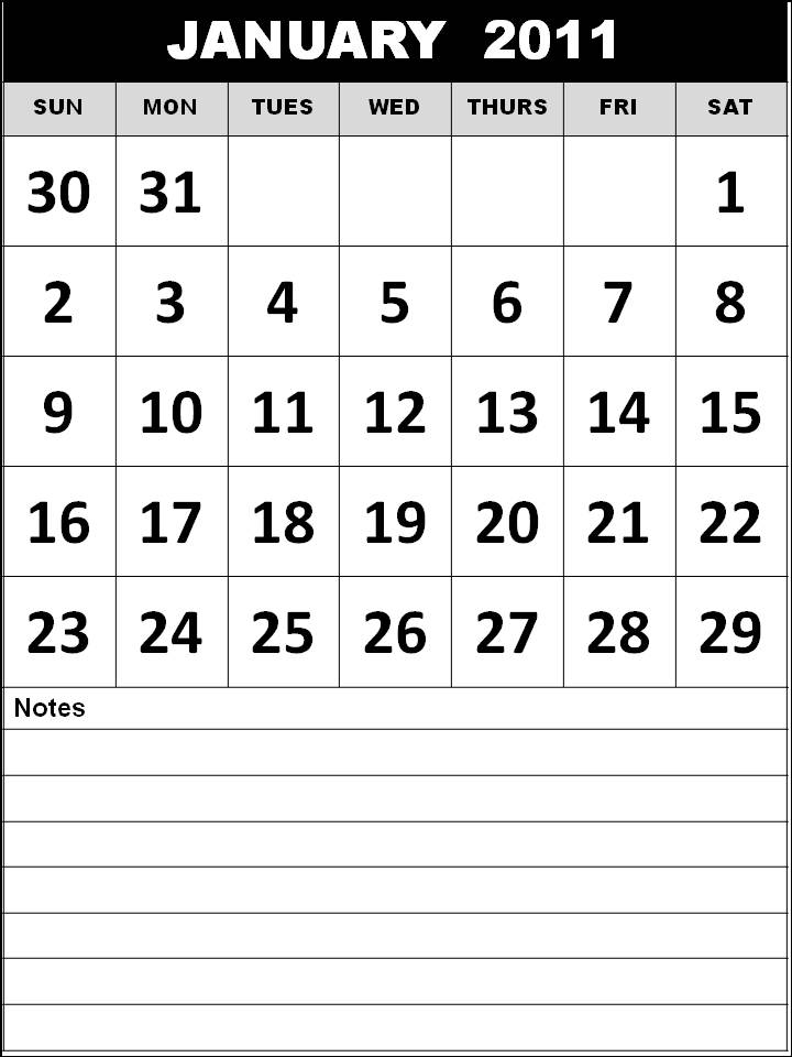 month of january 2011 calendar. 2011+calendar+template+