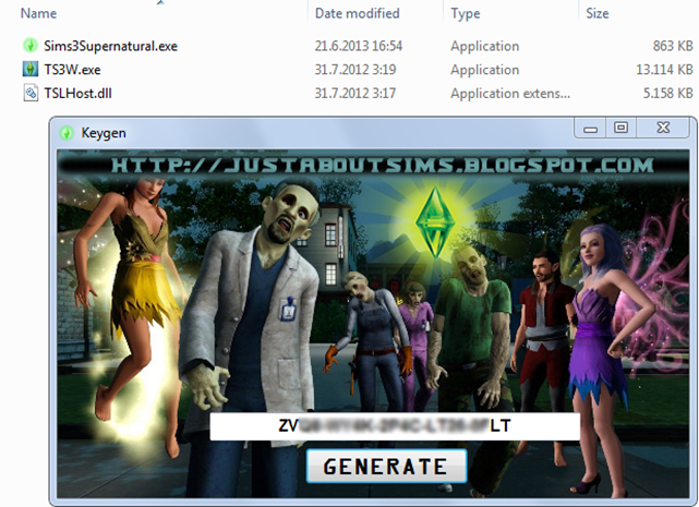 Sims 3 Supernatural Serial Number
