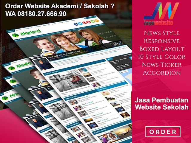 Jasa Pembuatan Website Sekolah Arcorpweb