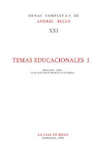 Andrés Bello - FCDB - Obras Completas 21 - Temas Educacionales I