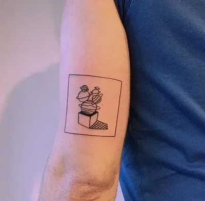 Good Times Minimalist Tattoo