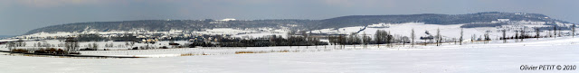 MAIZIERES (54) - Un village sous la neige