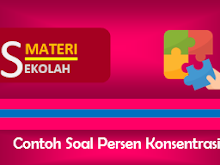 Contoh Soal Fokus Larutan Dalam Persen