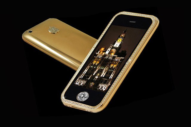 The Top 10 World’s Most Expensive Phones Ever Created-iPhone 3GS Supreme Goldstriker Advanced