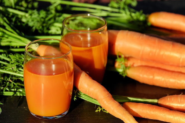Carrot juice  To Get Rid Of Bad Breath With Natural Remedies..
