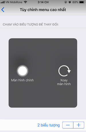 Hướng dẫn tạo nút Home ảo trên màn hình iPhone