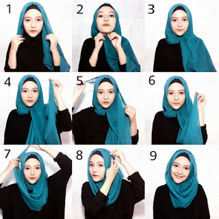 hijab segi empat