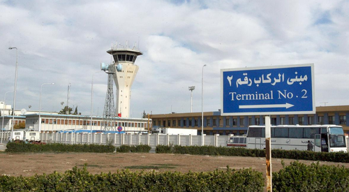 Damascus airport, DW/picture alliance