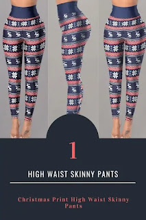 High Waist Skinny Pants