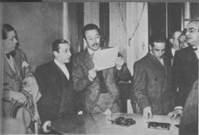 Charlo, Corsini, Julio De Caro, Ernesto Famá y Francisco Lomuto
