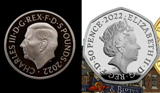 Charles III Faces Left on Coins